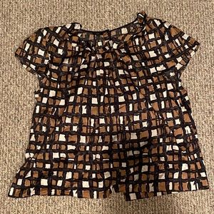 Talbots pattern blouse